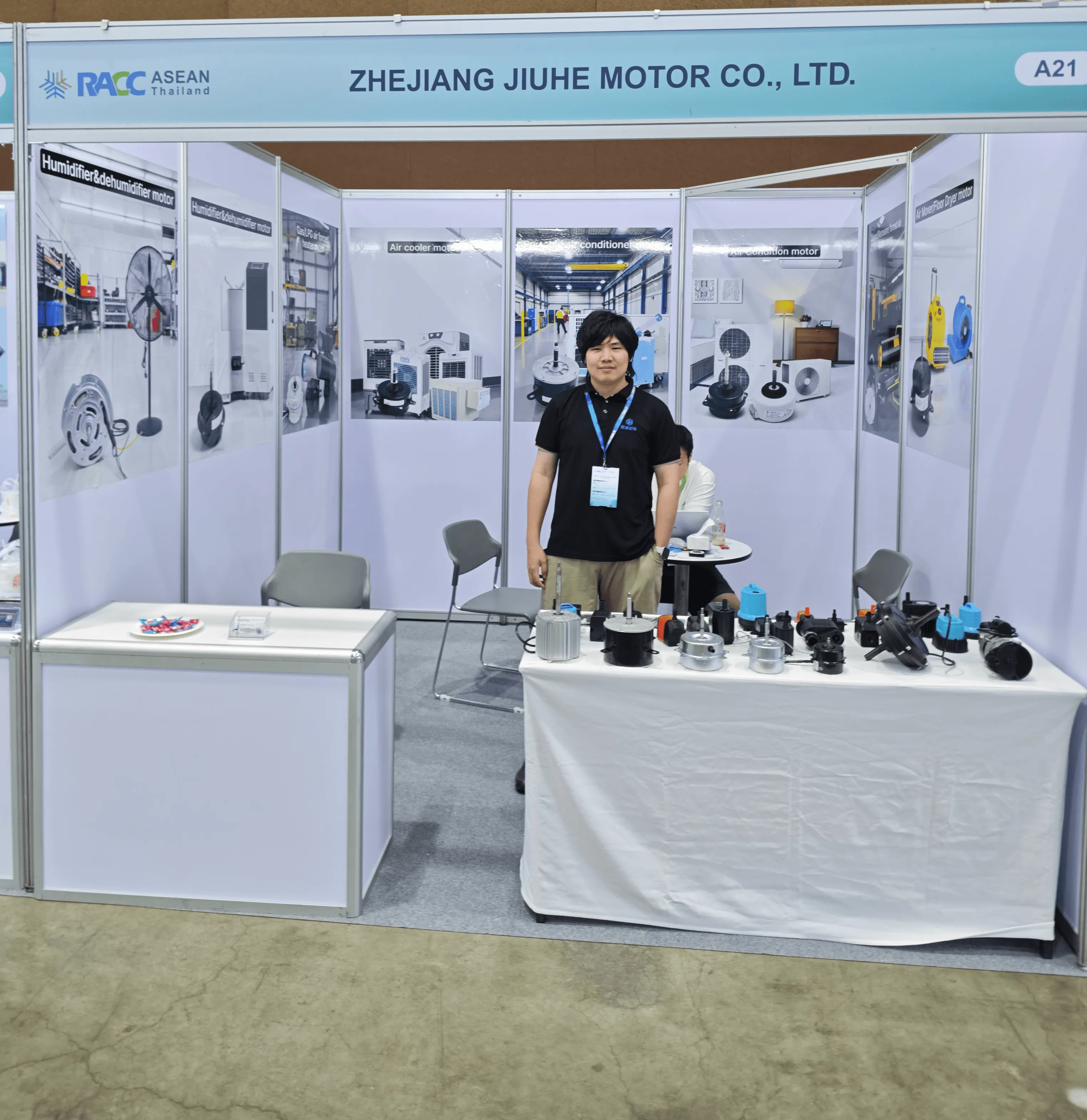 A Resounding Success: Jiuhe Motor Makes Waves at RACC ASEAN THAILAND